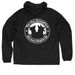 VDK Jackets, a Black Quarter-Zip Windbreaker (back-view)