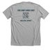 Save Briggs Animal Adoption Center, a Athletic Heather Premium Unisex Tee (back-view)