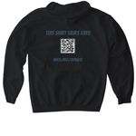 Save Briggs Animal Adoption Center, a Black Gildan Softstyle Pullover Hoodie (back-view)
