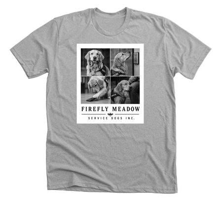 Golden On-Duty&nbsp;, a Athletic Heather Premium Unisex Tee