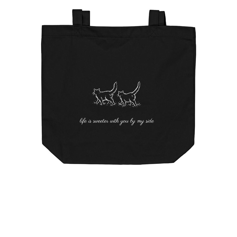 Flynn & Stan Totes, a Black Organic Cotton Tote Bag
