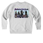 CrewNeck RTD ii, a Cool Heather Grey Stanley/Stella Unisex Changer 2.0 Crewneck Sweatshirt (back-view)