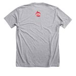 Lettuce Turnip the Beet Redux, a Athletic Heather Premium Unisex Tee (back-view)