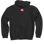 Lettuce Turnip the Beet Redux, a Black Pullover Hoodie (back-view)