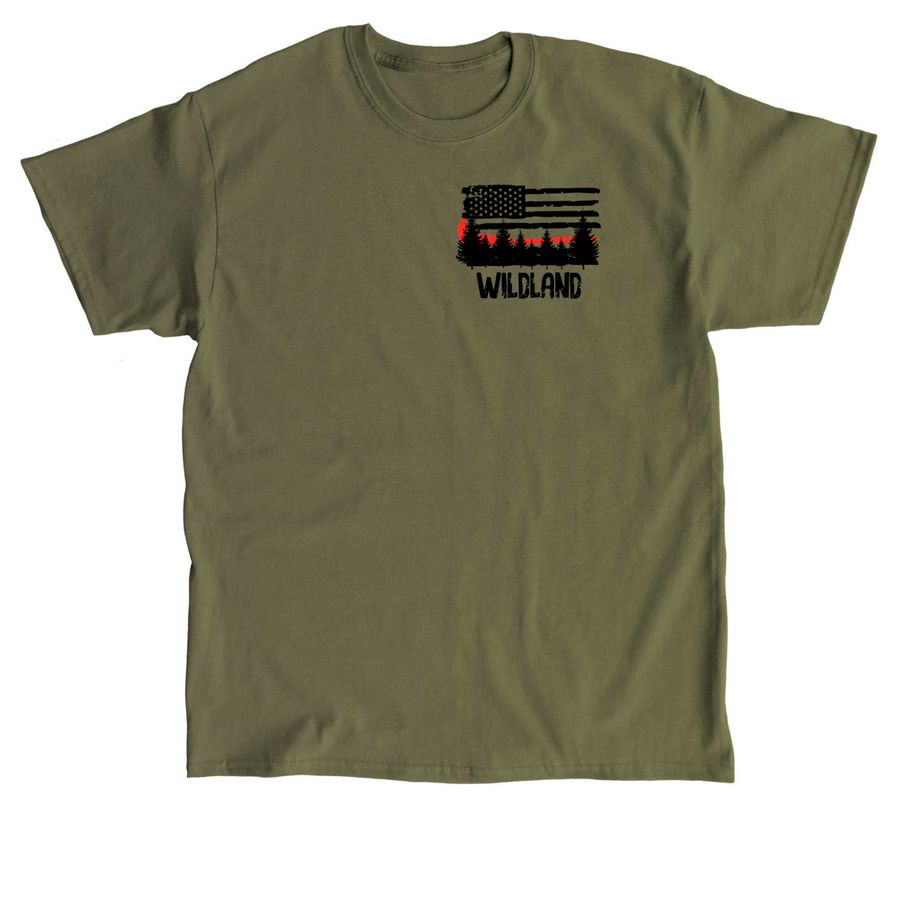 Cedar Mountain Wildfire Crew Fundraiser, a Military Green Classic Unisex Tee