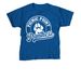 Youth Royal & Black, a Royal Blue Youth Unisex Tee