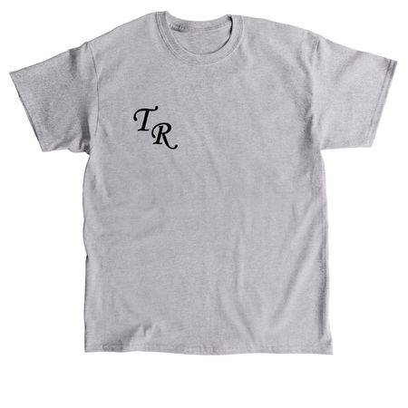 TR Black letter Wagner Back, a Sport Grey Classic Unisex Tee