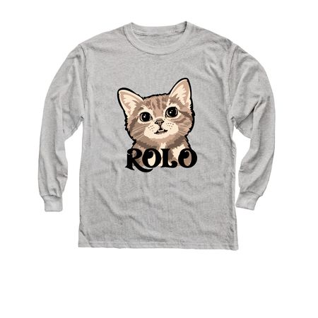 The Loving Rolo Campaign, a Sport Grey Youth Long Sleeve Tee