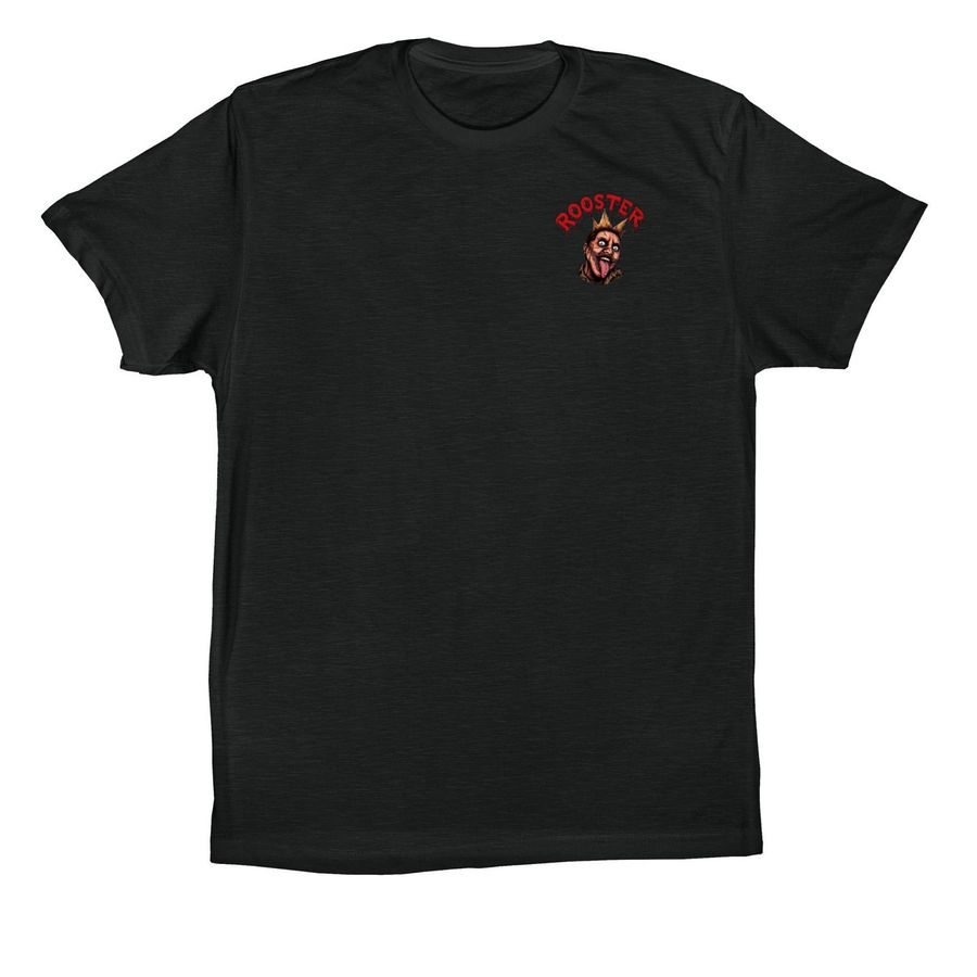 ROOSTER MERCH, a Vintage Black Premium Cotton Tee