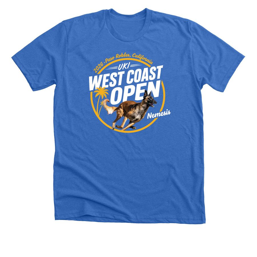 WCO - Nemesis, a Heather True Royal Premium Unisex Tee