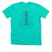 Yoga Chi Shirt&nbsp;, a Heather Sea Green Premium Unisex Tee