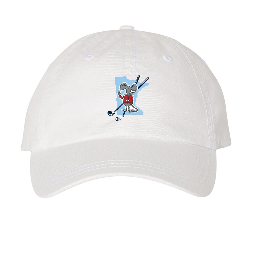 Saint Joe Flanagan Open - Hats, a White Printed Pigment Dye Baseball Cap