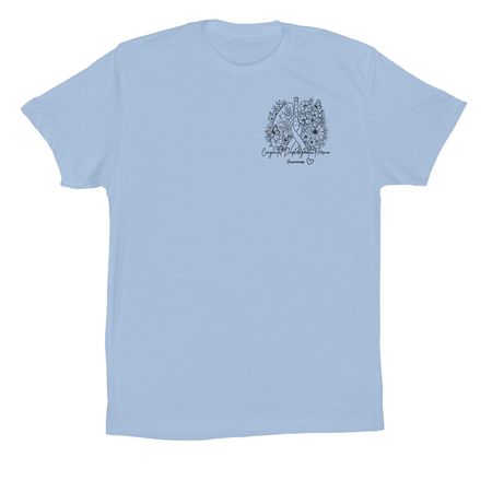 Aurora Princess Warrior - CDH Awareness, a Baby Blue Premium Cotton Tee