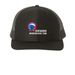 Centaurus MTB Hats, a Black Printed Snapback Trucker Cap