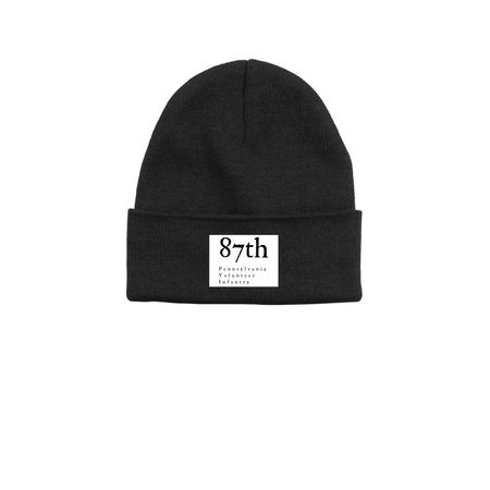 1st Edition Cold Weather Gear, a Black Printed Base Camp Beanie
