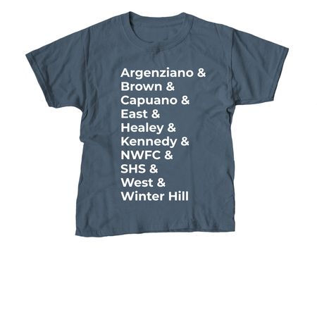 Somerville PTAs: T-Shirts for Scholarships!, a Indigo Youth Unisex Tee