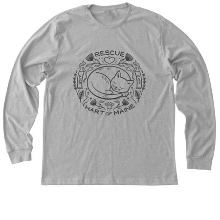 Rescue - Spring Launch, a Athletic Heather Premium Long Sleeve Tee