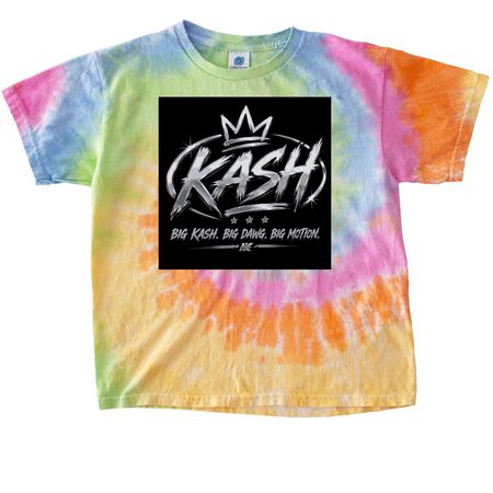Big Kash. Big Dawg. Big Motion, a Eternity Youth Tie Dye Tee