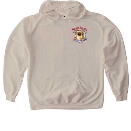 Tibbies Celebrate Labor Day, a Sand Gildan Softstyle Pullover Hoodie