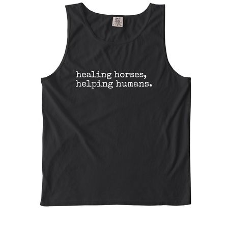 Equipowerment Foundation Motto Collection, a Black Comfort Colors Tank Top