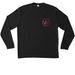 Learn. Connect. Lead., a Black Unisex Performance Long Sleeve Tee