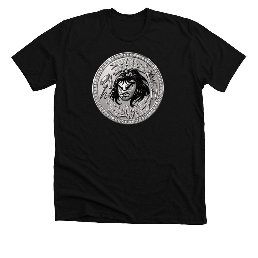 Begga Plat, a Solid Black Blend Premium Unisex Tee