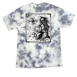 Turn on, Tune in, Drop out., a Grey Crystal Tie Dye Tee (back-view)