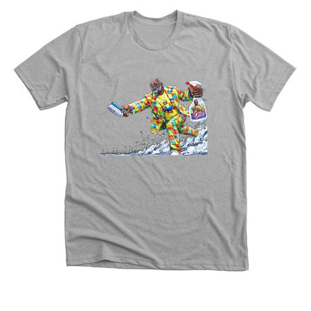MADQLEAN, a Athletic Heather Premium Unisex Tee