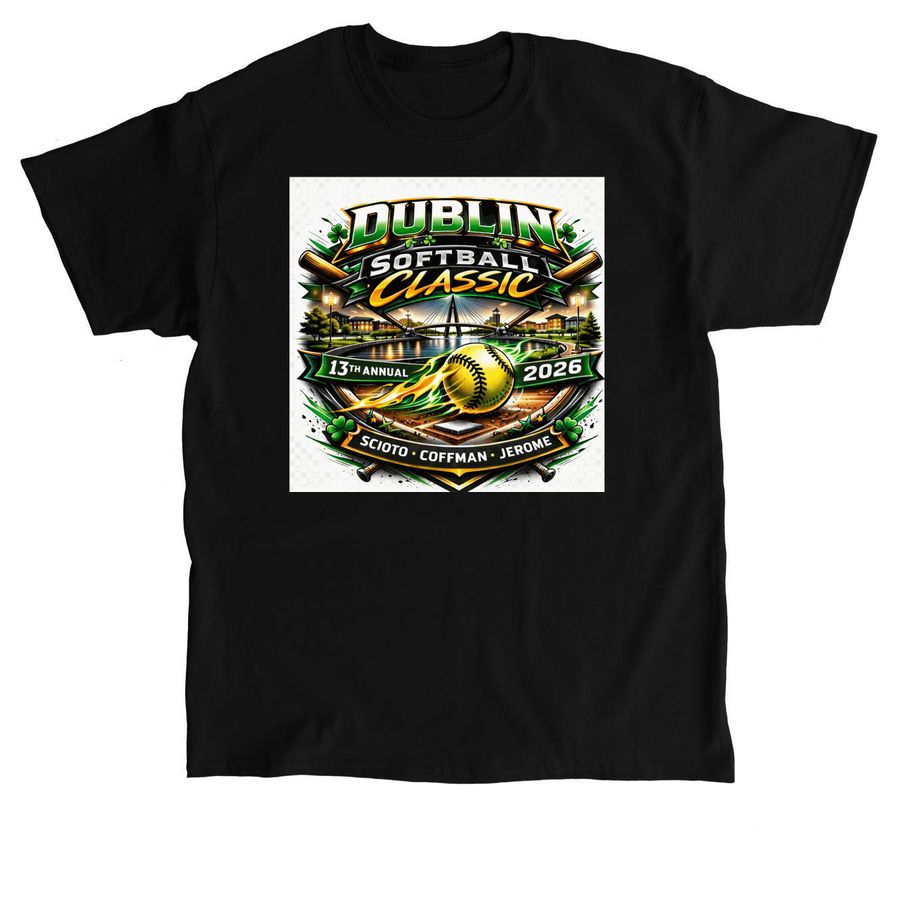 2026 Dublin Classic, a Black Classic Unisex Tee