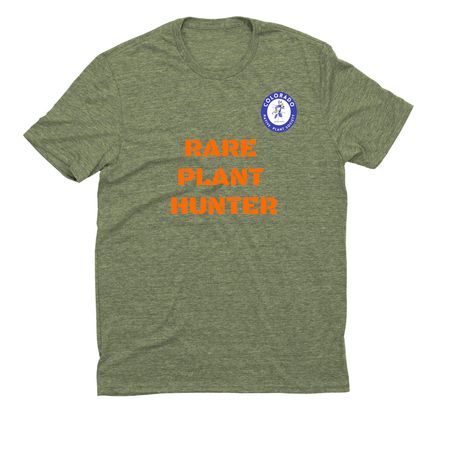 Rare plant hunter, a Olive You Green Allmade Eco Triblend Unisex Tee