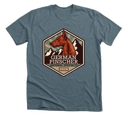 2026 GPCA National Tees, a Heather Slate Premium Unisex Tee