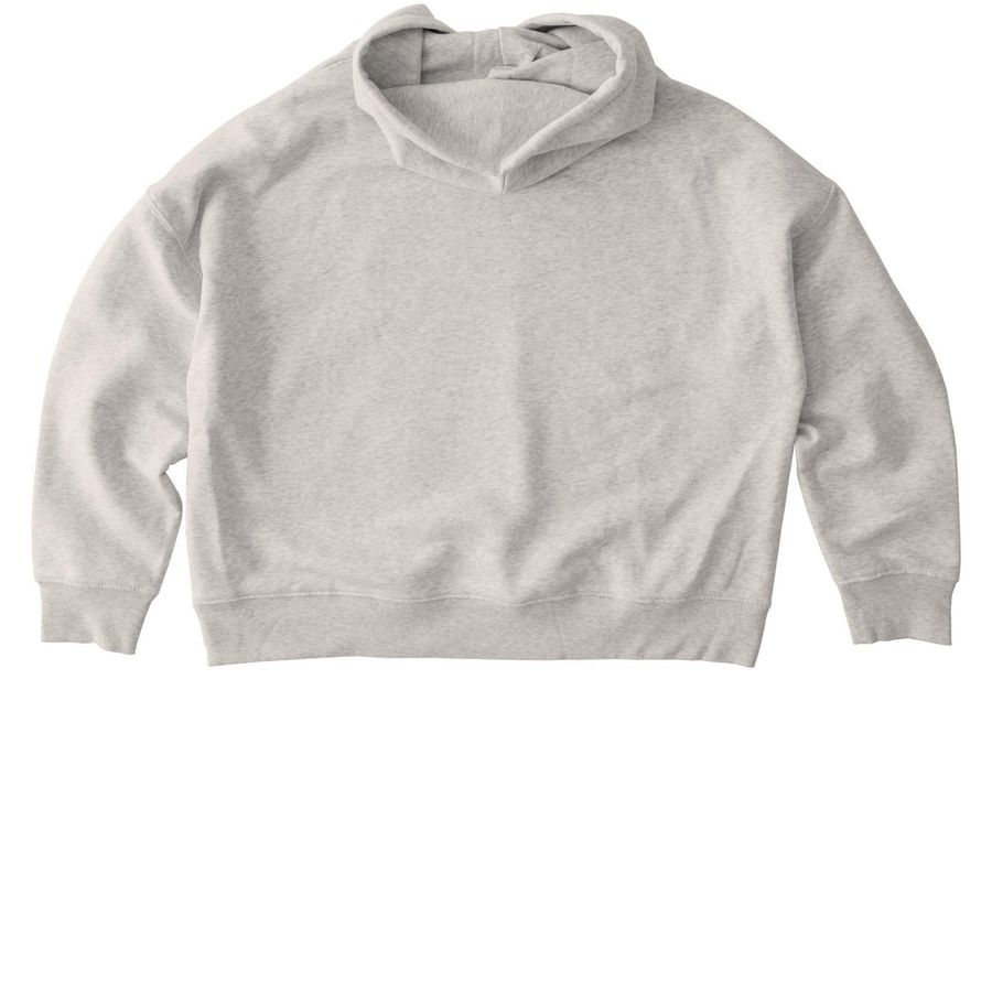 John 3:16, a Eco Heather Stanley/Stella Women?s Stella Nora Pullover Hoodie (back-view)