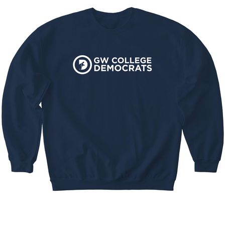 Classic Logo Sweatshirt, a Navy Softstyle Crewneck Sweatshirt