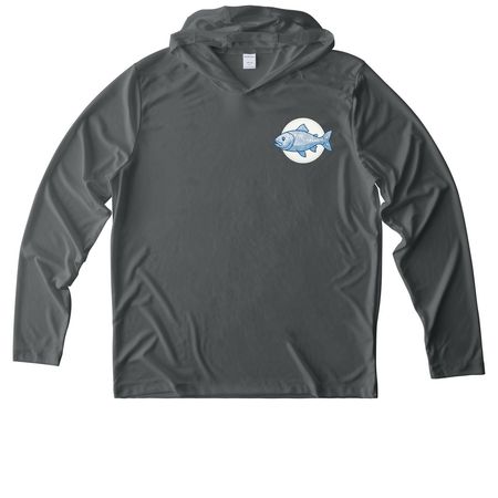 fresh design, a Dark Smoke Grey UV Performance Long Sleeve Hoodie