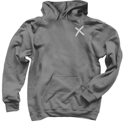 river rat&nbsp;, a Charcoal Pullover Hoodie