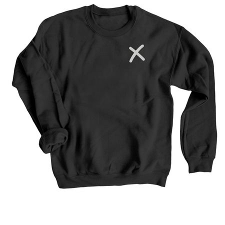 river rat&nbsp;, a Black Crewneck Sweatshirt