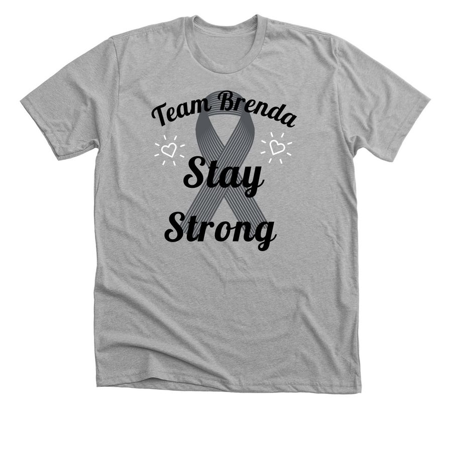 Team Brenda, a Athletic Heather Premium Unisex Tee