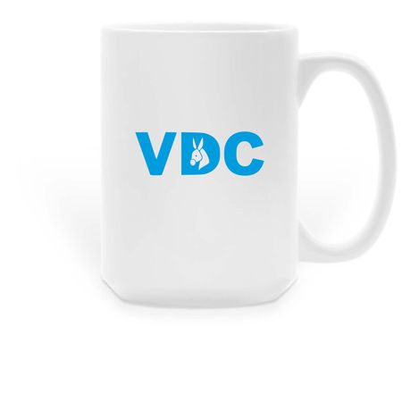 VDC Mugs, a White Large Coffee Mug