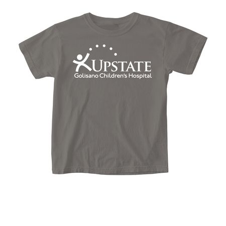 Youth Sizes, a Grey Comfort Colors Youth Tee