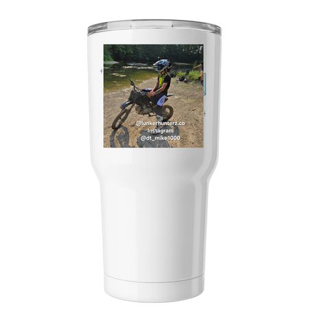 MERCH, a White Insulated Tumbler