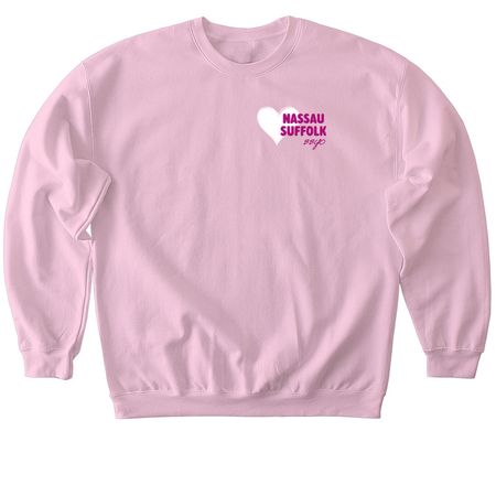 Integrity BBG Shuk, a Light Pink Softstyle Crewneck Sweatshirt