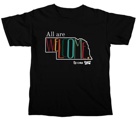 Welcome Fest, a Black Comfort Colors Unisex Tee