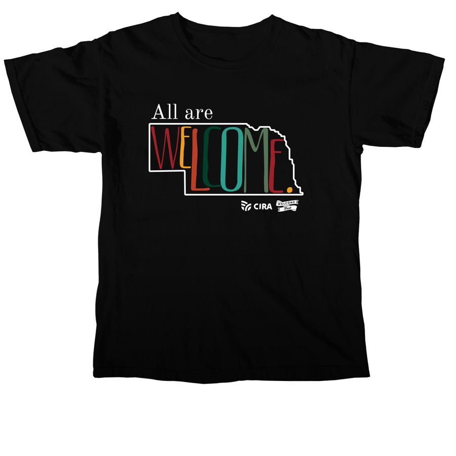 Welcome Fest, a Black Comfort Colors Unisex Tee