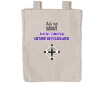 DHM Tote Bag, a Pumice Reclaimist Everywhere Tote Bag (back-view)