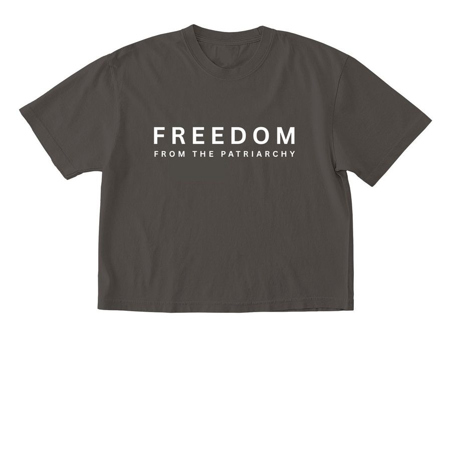 Freedom from the patriarchy&nbsp;, a Pepper Comfort Colors Boxy Tee