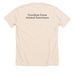 Speak for Those Who Have No Voice, a Heather Soft Cream Premium Unisex Tee (back-view)