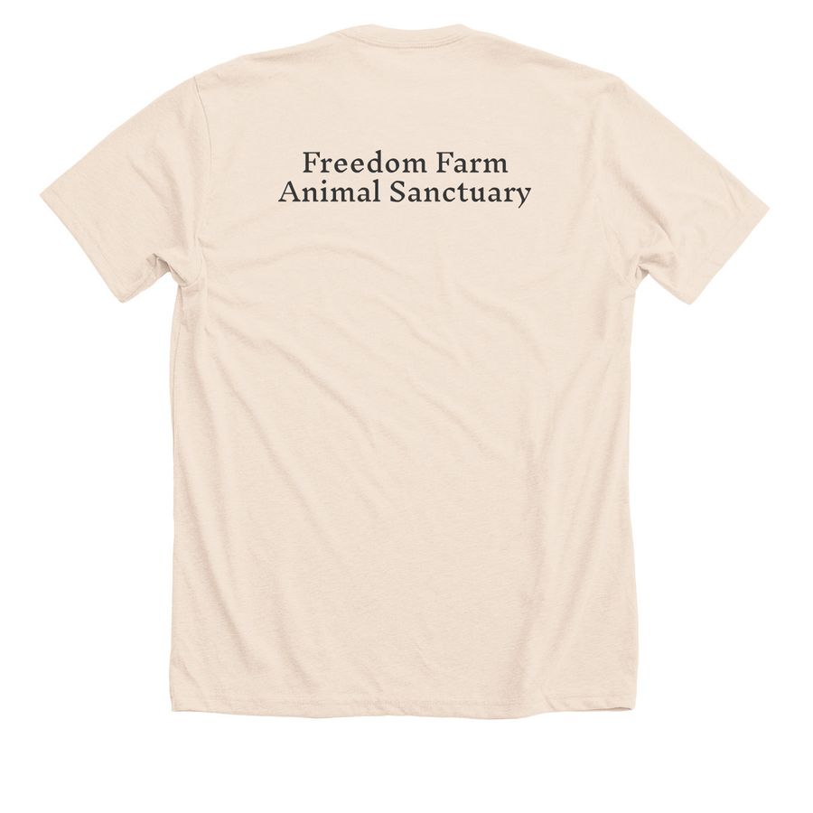 Speak for Those Who Have No Voice, a Heather Soft Cream Premium Unisex Tee (back-view)