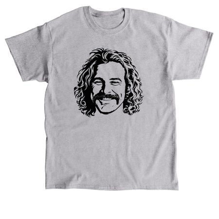Mustache, a Sport Grey Classic Unisex Tee