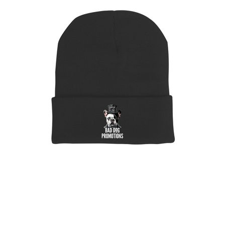 Beanie standard logo, a Black Printed Cuffed Beanie