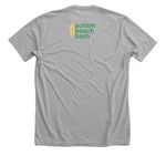Winning T-Shirt Design, a Athletic Heather Premium Unisex Tee (back-view)